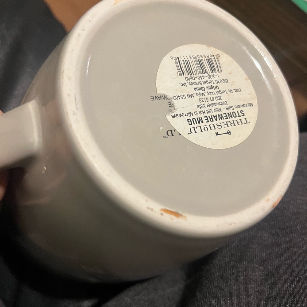 Cream Mug with Fun Text - Picture 8 of 8